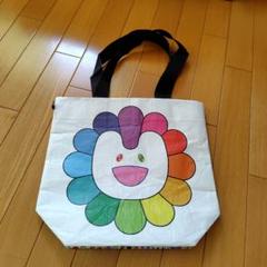 NewJeans×MURAKAMI トートバック　ホワイト NewJeans x MURAKAMI REUSABLE BAG M – LINE FRIENDS SQUARE