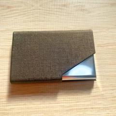 ⭐️限定品❣️名刺入れ 名刺ケース メンズ 人気 薄型 PU ステンレス