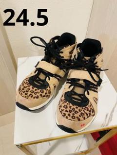 【美品】ryka ライカ フィットネス スニーカー ヒョウ柄　23.5 楽天市場】rykaシューズ レオパードの通販