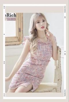 新品　Love Rich キャバドレス　ミニドレス セットアップ　フリル