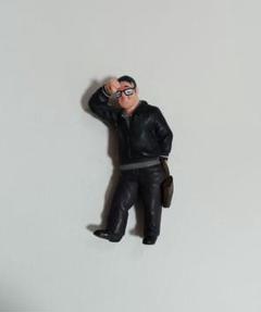 おじさん図鑑 酔っ払いのおじさん　デスクトップ フィギュア　ガチャ　ガチャガチャ