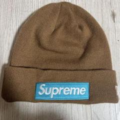 2025年最新】supreme ニット帽 ブラウンの人気アイテム - メルカリ