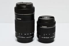 Canon 純正標準、望遠レンズセット