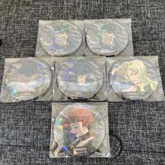 名探偵コナン　ジン　ウォッカ　ベルモット　コルン　キャンティ　ホログラム缶バッジ