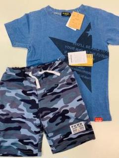 新品 男の子 110 半袖Tシャツ パンツ 2点セット #YD5-35