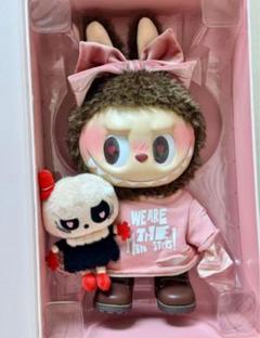 POP MART LABUBU ぬいぐるみ ピンク LOYALTY Pop Mart Labubu The Monsters Big into Energy Series Luck