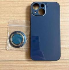 30%オフ‼️iPhone13 mini BLUE リング付