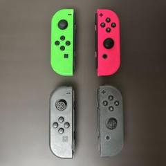 joycon LR黒 LR緑 ピンク ジャンク