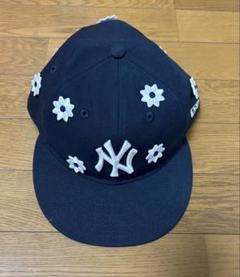 NICK GEAR Flower Cap ネイビー　ニューエラ NEW ERA - NEW ERA ニューエラ ×Nick Gear 3D Flower Cap