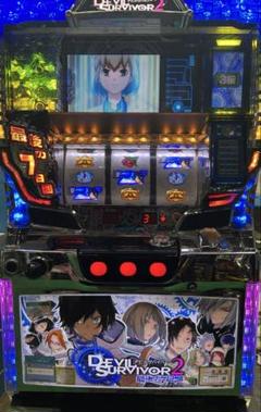 パチスロ実機　デビルサバイバー2 不要機付き パチスロ デビルサバイバー2 実機 コイン不要機付き 送料無料