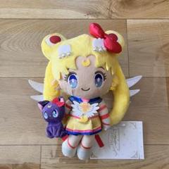 ハローキティ×セーラムンコラボぬいぐるみ レア】サンリオ セーラームーン コラボ ハローキティ マスコット