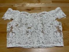 WITH A WHITE ボレロ ORD-9602 サイズ10号 ウェディングオフィシャルボレロ with a white（With White