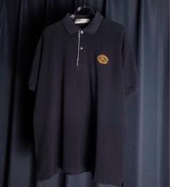 【レア】Burberry emblem polo shirt navy 90s