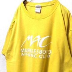 ギルダンMACマーフリーズボロアスレチッククラブ Tシャツイエロー黄色L古着