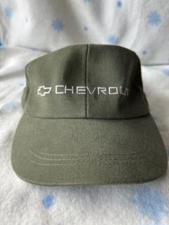 Chevrolet 迷彩キャップ OSFM Chevrolet Cap Men's Green Camouflage With Yellow Bowtie