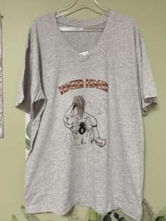 ヒソカの髪下ろし 蜘蛛 HUNTER HUNTER Vネックtシャツ グレー