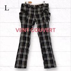 VENT COUVERT チェック柄 カジュアルパンツ L