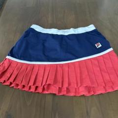 FILA テニス　折紙柄スコート ネイビー/レッド　L 新品　未使用 50659872000R.jpg