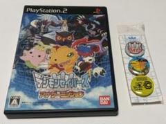 デジモンセイバーズ アナザーミッションと缶バッジのセット