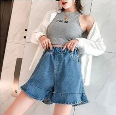 レディース 大きいサイズ 新品 春夏 (4XL) デニムパンツ ショーパン