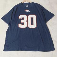 NFL デンバーブロンコス Tシャツ 2XL 3L プリント E320