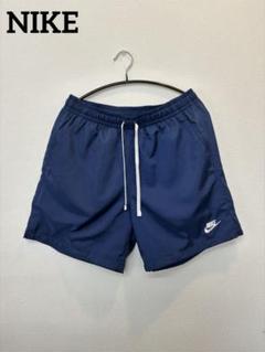 ネイビー M ナイキ メンズ ウーブンショートパンツ ハーフパンツ 膝上