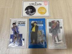 SixTONES アクリルスタンド 缶バッチ セット SixTONES 髙地優吾 1周年 缶バッジ アクリルスタンド 3体セット