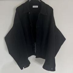 ⭐︎最終価格⭐︎BALENCIAGA 再構築ブラックデニムジャケット ⭐︎最終価格⭐︎BALENCIAGA 再構築ブラックデニムジャケット