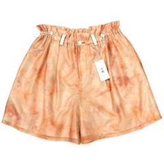 E06476 未使用品 F/CE. タイダイメッシュ ショートパンツ:S E06477 未使用品 F/CE. タイダイメッシュ ショートパンツ L