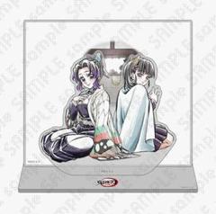 鬼滅の刃　柱展 柱描き下ろしイラスト 大判タオル　胡蝶しのぶ・栗花落カナヲ グッズ情報【その他】｜アニメ「鬼滅の刃」 柱展 －そして無限城