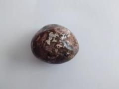 錦石　花紋石勾玉 津軽・花紋】◇1.6kg◇ 錦石 花紋石 菊紋石 ジャスパー 菊花石