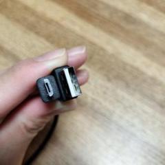 USB Type-CとUSB Type-Aケーブル 黒