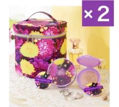TAKANOYURI Flower Pact 　ファンデーション　本体+レフィル たかの友梨エステファクト フラワーパクトケース＋レフィル2個