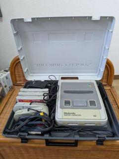 スーパーファミコン　ソフト3本　本体　通電確認済み