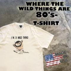 USA製80's- WHERE THE WILD THINGS ARE Tシャツ