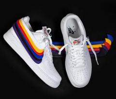 25cm　NIKE AIR FORCE 1 SWOOSH PACK　白　新品