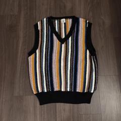 超美品☆ 6(ROKU) ロク  ニットベスト　ベスト　カーディガン 6（ロク）の「＜6(ROKU)＞CHIDORI KNIT VEST/ベスト（ベスト