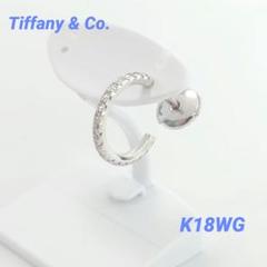 【美品】ティファニー メトロ フープピアス スモール 片耳用 5609