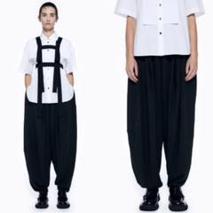 ＊エンフォルド＊UNBALANCE PANTS 定27500円【ENFOLD】UNBALANCE PANTS ブラック36
