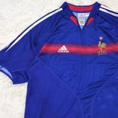 ✨美品✨ アディダス フランス代表 2004 ユニフォーム Оサイズ