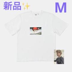 新品】BTS V テテ LAYOVER ヨンタン Tシャツ Mサイズ 白 - メルカリ