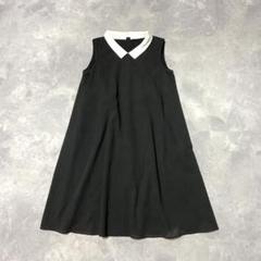 Rene ルネ ネイビー 白襟ワンピース 36 お受験 - メルカリ