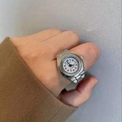 bucherer リングウォッチ2710 タイガーアイ手巻き稼働品