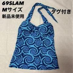 69 SLAM スカル柄 セパレート水着セット　ヨガ 69SLAM スカル柄⭐︎タンクトップ＆ビキニセットS/XS 未使用