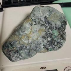 糸魚川翡翠 黒緑灰 ワイルド 587g - メルカリ
