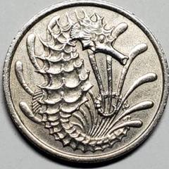 1981年 シンガポール銀貨 5ドル チャンギ空港開港記念銀貨 SV925
