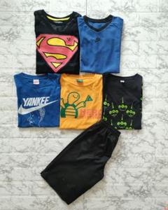 Tシャツ・5枚・ハーフパンツ・1枚