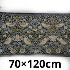新品　モリス柄　玄関マット 70×120cm