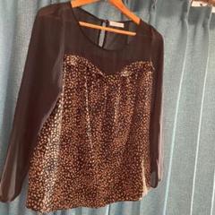 シースルー ブラウス