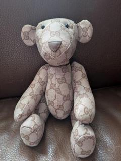 GUCCI グッチ 超美品 テディベア ピンキッシュブラウン 楽天市場】グッチ GUCCI ぬいぐるみ くま テディベア ブラウン系